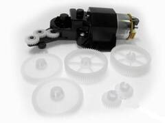 Мотор привода в сборе HP DJ T610/T620/T770/T790, T1100/T1200/T1300, T2300, Z2100/Z3100/Z5200 (Q6718-67017/Q5669-60697)