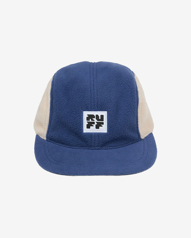 Кепка RUFF Global 5panel fleece navy/beige