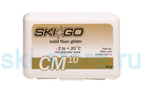 Картинка ускоритель Skigo Fluor solid CM 10 +20/-2, gold, 30 г  - 1