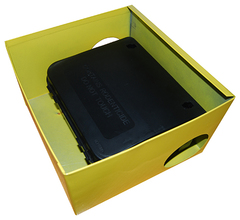 Ящик-укрытие для приманочной станции с хомутом