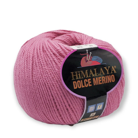 Пряжа Dolce  Merino, 100г, 230м, 50%микрофибра, 50%шерсть мериноса (цена за уп.)