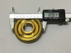 Шестерня редуктора для снегоуборщика CRAFTSMAN, MTD d-80мм, 41 зуб, вал 25,5мм.