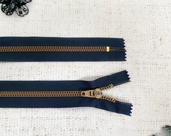 Молния трактор пластик п/а усиленная, Т7, 18 см, тёмно-синий