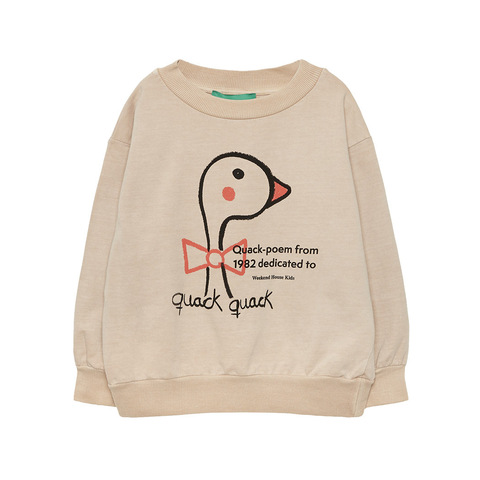 Свитшот Weekend House Kids Quack Beige