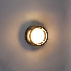 Светильник светодиодный настенный 86844-9.2-002TL LED7W BK Черный без Пульта