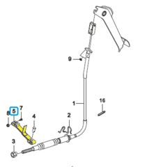 РЫЧАГ СЦЕПЛЕНИЯ MATIZ 0,8 GM