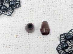 Наконечник колокольчик, глянец, d 4 мм, 12х15 мм