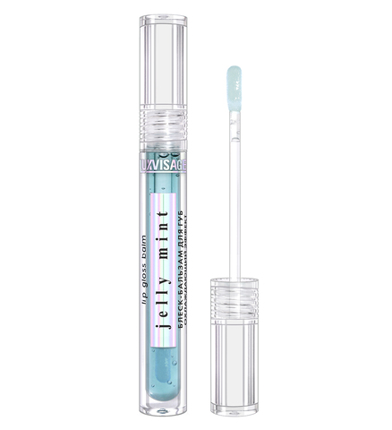 LuxVisage Блеск-бальзам для губ JELLY MINT охлаждающий эффект