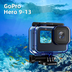 Набор аксессуаров для GoPro 9/10/11/12/13 (Аквабокс, светофильтры, антизапотевающие вставки)