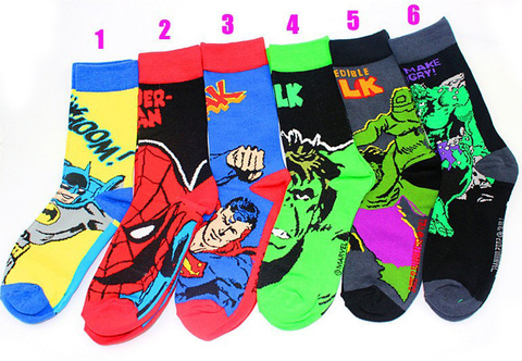 Socks logo Superhero Marvel