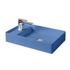 ArtCeram SCALINO Раковина накладная 38х60 см, 1 отверстие, цвет: blu zaffiro SCL003 16 00