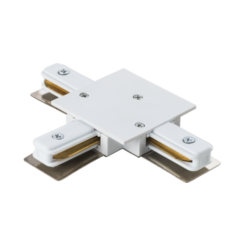 Соединитель T-образный однофазный для встраиваемых треков Barra Lightstar 501136