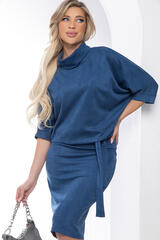 Платье "Антония" (синее) П8513 LT Collection