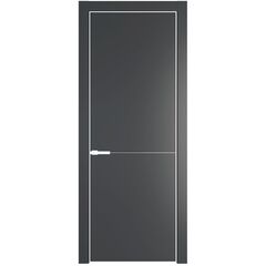 Межкомнатная дверь эмаль Profil Doors 16PA графит глухая