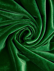 Бархат стрейч, 240 гр/м2, 98% п/э, 2% эластан, 150 см, зелёный