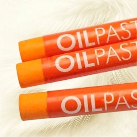 Пастель художественная масляная MUNGYO Oil Pastels Оранжевый 2 №509 (3шт)