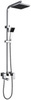 Abber AF8216 Душевая стойка ABBER Daheim AF8216 с изливом, хром