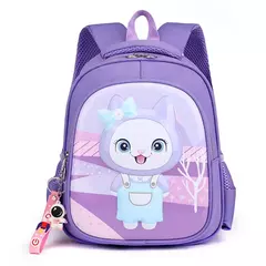 Çanta \ Bag \ Рюкзак 3D Cat purple