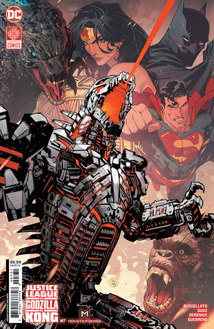 Justice League Vs Godzilla Vs Kong #7 (Cover C)
