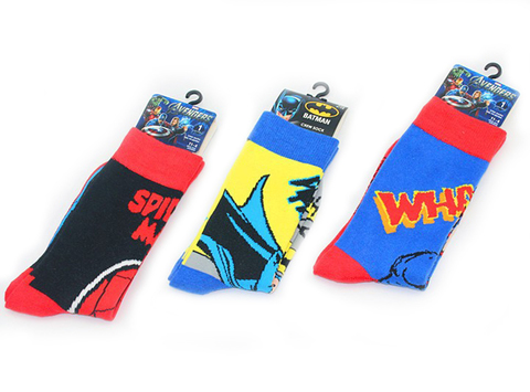 Socks logo Superhero Marvel