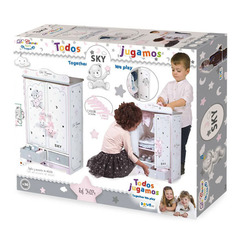 DeCuevas Гардеробный шкаф для куклы серии Скай 54 см (54024)