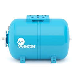 Мембранный бак для водоснабжения горизонтальный Wester WAO 24