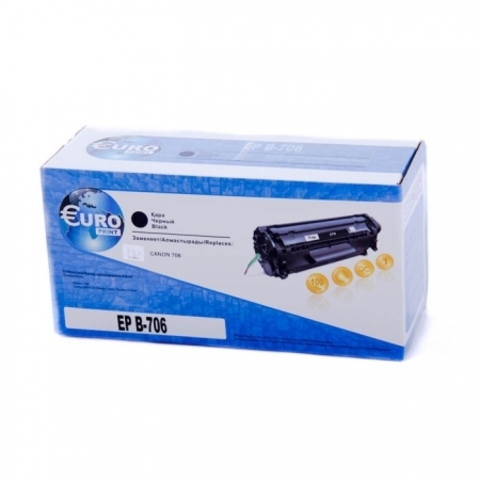 Картридж лазерный EuroPrint  Cartridge 706 (0264B002) черный (black), до 5000 стр - купить в компании MAKtorg