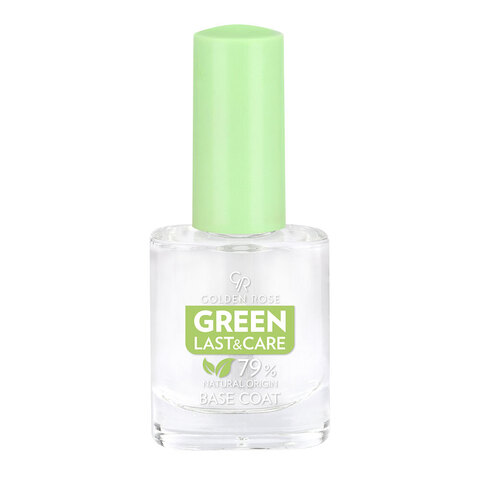 Golden Rose Лак-основа GREEN LAST&CARE Base Coat  10,2мл