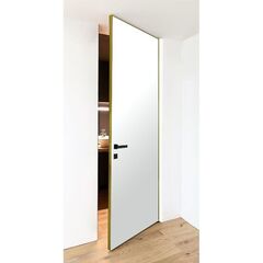 Купить Скрытая дверь Invisible Reverse Al Gold с внутренним открыванием