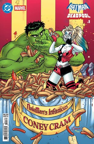 DC Marvel Batman Deadpool #1 (Cover F)