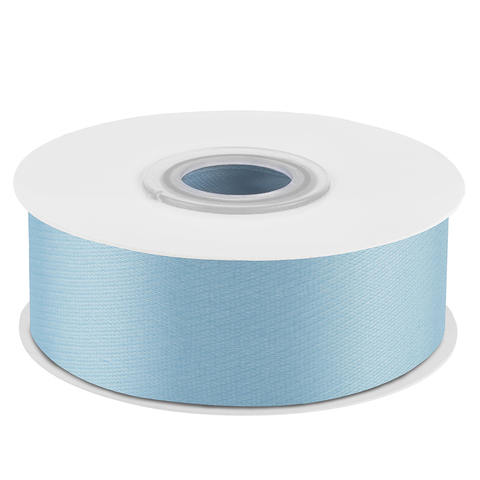 Лента Атласная (2,5см*22,85м) Голубой.