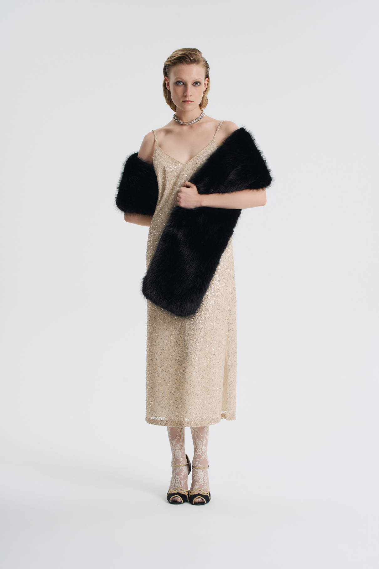 Горжетка меховая