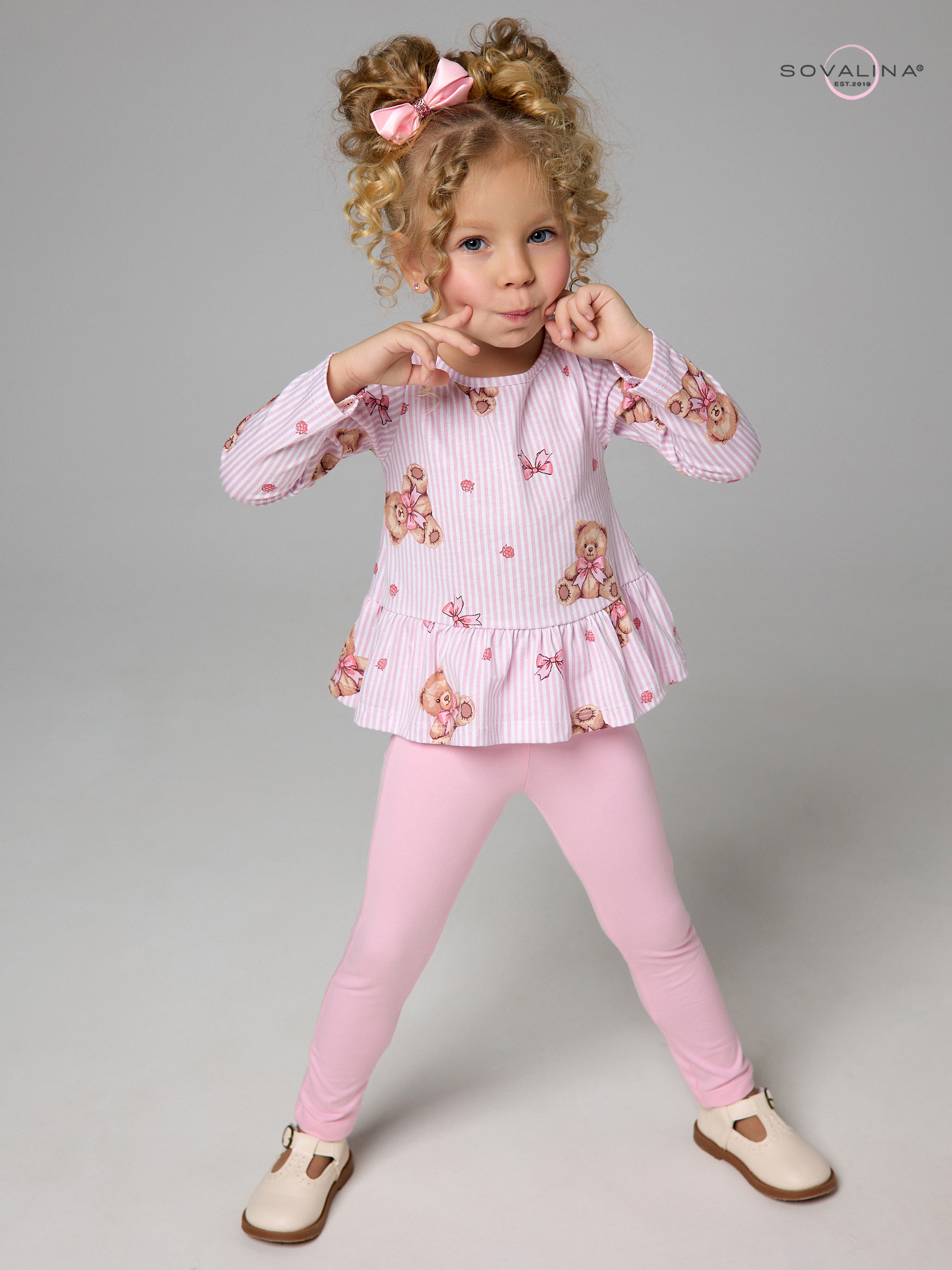 Костюм Алиса SG мишки с бантиком-роза