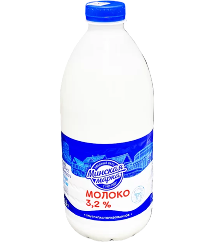 Молоко Минская Марка 3,2% 1,5л пэт