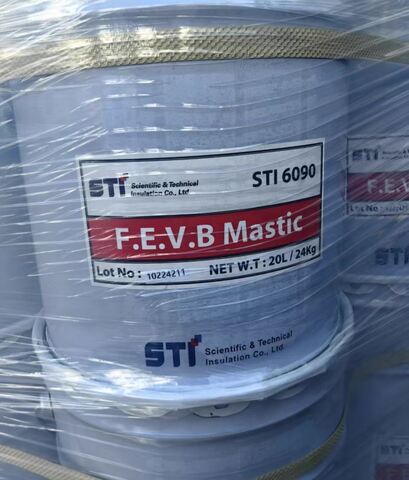 F.E.V.B. STI 6090 - мастика из бутил-каучука - 24 кг