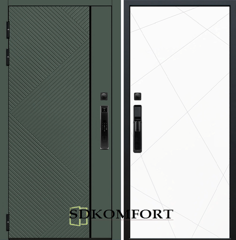 Матовый белый