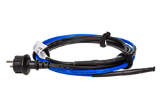 Саморегулирующийся нагревательный кабель Ридан Pipeheat-15, 4 м, 60 Вт с вилкой