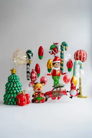 Сет гелиевых шаров Новогодние чудеса