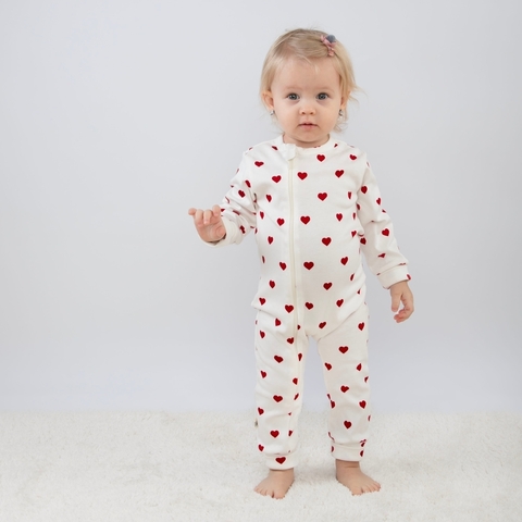 Комбинезон слип на молнии