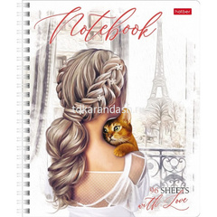 Тетрадь А5 96л клетка 