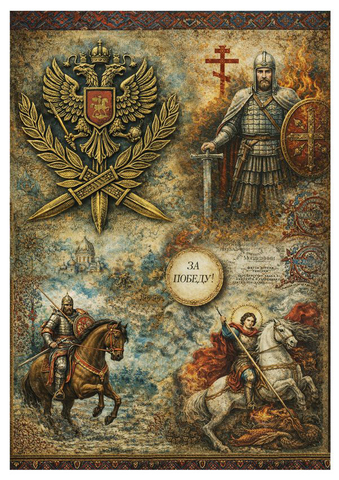 288 Пленочный трансфер для декупажа формат А4, ProArt