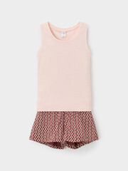 пижама  для девочки  К 1649/зефир,геометрические ромашки