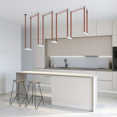 Комплект ременной трековой системы Denkirs Belty Set DK55SET17-01-BR