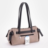 Сумка Саломея 2032 македония тауп + черный