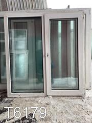 Окно Пластиковое Б/У 1390(в) x 1310(ш)