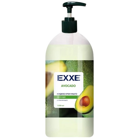 EXXE Жидкое крем-мыло «Авокадо» увлажняющее 1л