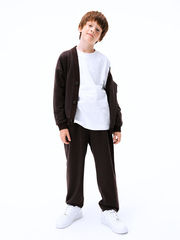 ПРЕДЗАКАЗ Лонгслив со спущенным плечом Mjölk Белый