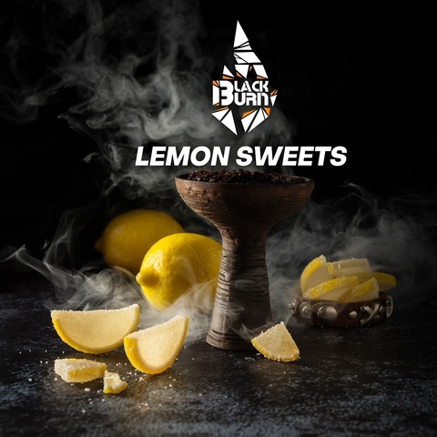 Табак Burn BLACK Lemon Sweets (Лимонный мармелад) 25 г