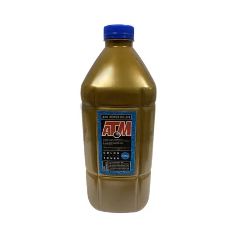 Тонер голубой для XEROX DC 240, WorkCentre 7655 / 7665 / 7675 / 7755 / 7765 / 7775, WC 7120, 620 гр. Gold ATM