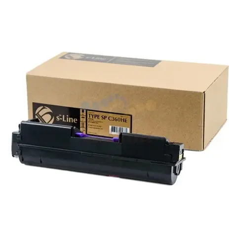 Тонер-картридж БУЛАТ s-Line SPC360HE (408186) для Ricoh Aficio SP C360 (Пурпурный, 5000 стр.)